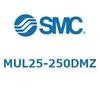 MUL25-250DMZ プレートシリンダ/複動：片ロッド MUシリーズ MUL25 SMC 52796958