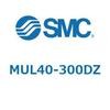 MUL40-300DZ プレートシリンダ/複動：片ロッド MUシリーズ MUL40 SMC 52797545
