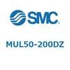 MUL50-200DZ プレートシリンダ/複動：片ロッド MUシリーズ MUL50 SMC 52797825