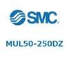 MUL50-250DZ プレートシリンダ/複動：片ロッド MUシリーズ MUL50 SMC 52797904