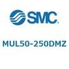 MUL50-250DMZ プレートシリンダ/複動：片ロッド MUシリーズ MUL50 SMC 52797913