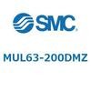 MUL63-200DMZ プレートシリンダ/複動：片ロッド MUシリーズ MUL63 SMC 52798297
