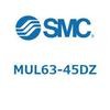 MUL63-45DZ プレートシリンダ/複動：片ロッド MUシリーズ MUL63 SMC 52798437