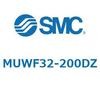 MUWF32-200DZ プレートシリンダ/複動：両ロッド MUWシリーズ MUWF32 SMC 52799654