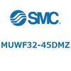 MUWF32-45DMZ プレートシリンダ/複動：両ロッド MUWシリーズ MUWF32 SMC 52799828