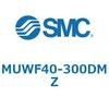 MUWF40-300DMZ プレートシリンダ/複動：両ロッド MUWシリーズ MUWF40 SMC 52800099