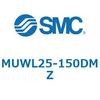 MUWL25-150DMZ プレートシリンダ/複動：両ロッド MUWシリーズ MUWL25 SMC 52801018