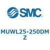 MUWL25-250DMZ プレートシリンダ/複動：両ロッド MUWシリーズ MUWL25 SMC 52801088