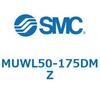 MUWL50-175DMZ プレートシリンダ/複動：両ロッド MUWシリーズ MUWL50 SMC 52802059