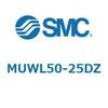 MUWL50-25DZ プレートシリンダ/複動：両ロッド MUWシリーズ MUWL50 SMC 52802129