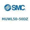 MUWL50-50DZ プレートシリンダ/複動：両ロッド MUWシリーズ MUWL50 SMC 52802244