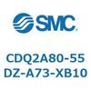CDQ2A80-55DZ-A73-XB10 薄形シリンダ CDQ2A80-55 SMC 52804105