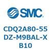 CDQ2A80-55DZ-M9BAL-XB10 薄形シリンダ CDQ2A80-55 SMC 52804114