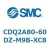 CDQ2A80-60DZ-M9B-XC8 薄形シリンダ CDQ2A80-60 SMC 52804263