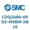 CDQ2A80-69DZ-M9BW-XB10 薄形シリンダ CDQ2A80-69 SMC 52804333