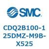 CDQ2B100-125DMZ-M9B-X525 薄形シリンダ CDQ2B100-12 SMC 52815384