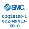 CDQ2B100-18DZ-M9NL3-XB10 薄形シリンダ CDQ2B100-18 SMC 52817037