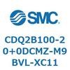 薄形シリンダ CQ2シリーズ(CDQ2A40-～DZ～) SMC コンパクトエア 