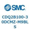 CDQ2B100-30DCMZ-M9BLS 薄形シリンダ CDQ2B100-30 SMC 52820442