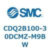 CDQ2B100-30DCMZ-M9BW 薄形シリンダ CDQ2B100-30 SMC 52820476
