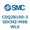 CDQ2B100-30DCMZ-M9BWLS 薄形シリンダ CDQ2B100-30 SMC 52820485