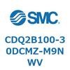 CDQ2B100-30DCMZ-M9NWV 薄形シリンダ CDQ2B100-30 SMC 52820555
