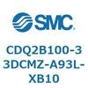CDQ2B100-33DCMZ-A93L-XB10 薄形シリンダ CDQ2B100-33 SMC 52821535
