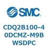CDQ2B100-40DCMZ-M9BWSDPC 薄形シリンダ CDQ2B100-40 SMC 52822901