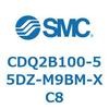 CDQ2B100-55DZ-M9BM-XC8 薄形シリンダ CDQ2B100-55 SMC 52826523