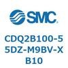 CDQ2B100-55DZ-M9BV-XB10 薄形シリンダ CDQ2B100-55 SMC 52826532