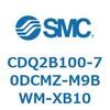CDQ2B100-70DCMZ-M9BWM-XB10 薄形シリンダ CDQ2B100-70 SMC 52827153