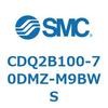 CDQ2B100-70DMZ-M9BWS 薄形シリンダ CDQ2B100-70 SMC 52827241