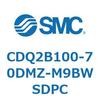 CDQ2B100-70DMZ-M9BWSDPC 薄形シリンダ CDQ2B100-70 SMC 52827257