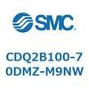 CDQ2B100-70DMZ-M9NW 薄形シリンダ CDQ2B100-70 SMC 52827275