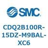 CDQ2B100R-15DZ-M9BAL-XC6 薄形シリンダ CDQ2B100R SMC 52829262