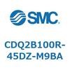 CDQ2B100R-45DZ-M9BA 薄形シリンダ CDQ2B100R SMC 52829366