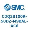 CDQ2B100R-50DZ-M9BAL-XC6 薄形シリンダ CDQ2B100R SMC 52829393