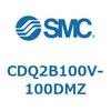 薄形シリンダ CDQ2B100V SMC