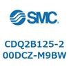 CDQ2B125-200DCZ-M9BW 薄形シリンダ CDQ2B125-200 SMC 52839001