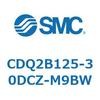 CDQ2B125-30DCZ-M9BW 薄形シリンダ CDQ2B125-30 SMC 52839945