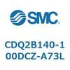 CDQ2B140-100DCZ-A73L 薄形シリンダ CDQ2B140-100 SMC 52843025