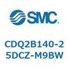 CDQ2B140-25DCZ-M9BW 薄形シリンダ CDQ2B140-25 SMC 52845073