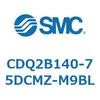 CDQ2B140-75DCMZ-M9BL 薄形シリンダ CDQ2B140-75 SMC 52847033