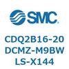 CDQ2B16-20DCMZ-M9BWLS-X144 薄形シリンダ CDQ2B16-20 SMC 52854356