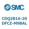 CDQ2B16-20DFCZ-M9BAL 薄形シリンダ CDQ2B16-20 SMC 52854602