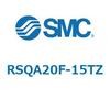 RSQA20F-15TZ ストッパシリンダ/取付高さ固定形 RSQ-Zシリーズ RSQA20 SMC 52874633