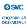CDQ2B80-45DCZ-A93VL4 薄形シリンダ CDQ2B80-45 SMC 52876494