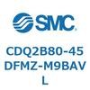 CDQ2B80-45DFMZ-M9BAVL 薄形シリンダ CDQ2B80-45 SMC 52876686