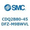 CDQ2B80-45DFZ-M9BWVL 薄形シリンダ CDQ2B80-45 SMC 52876765
