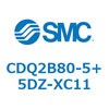 CDQ2B80-5+5DZ-XC11 薄形シリンダ CDQ2B80-5 SMC 52877185